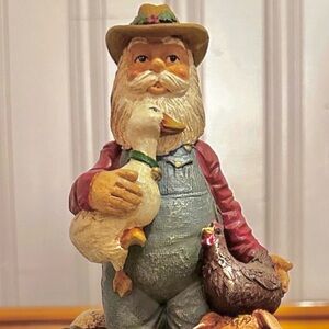Vintage Santa Collector Statue Lg